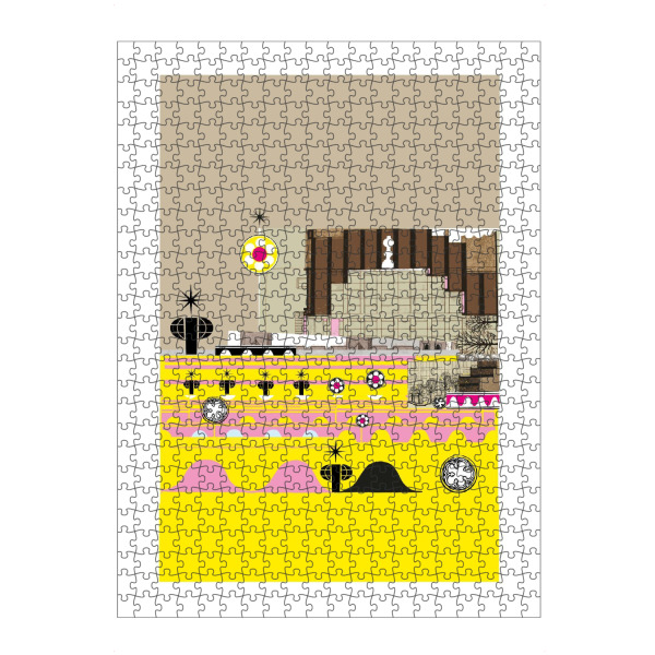 artboxONE Puzzle "Mesopotamien" artboxONE - Städte,Abstrakt,Architektur