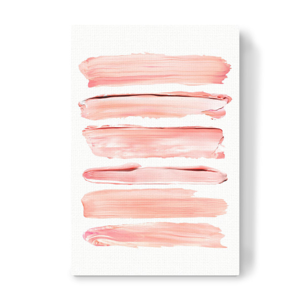 Leinwandbild "Brush Strokes in Pink" artboxONE - Für Kinder,Abstrakt
