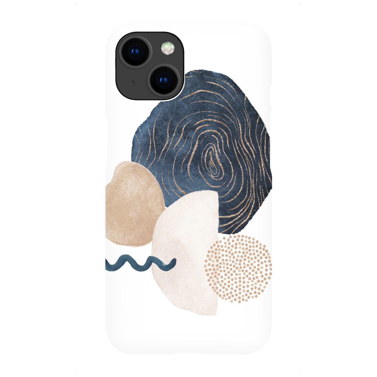iPhone "Watercolor Shapes" Premium-Case Handyhülle artboxONE