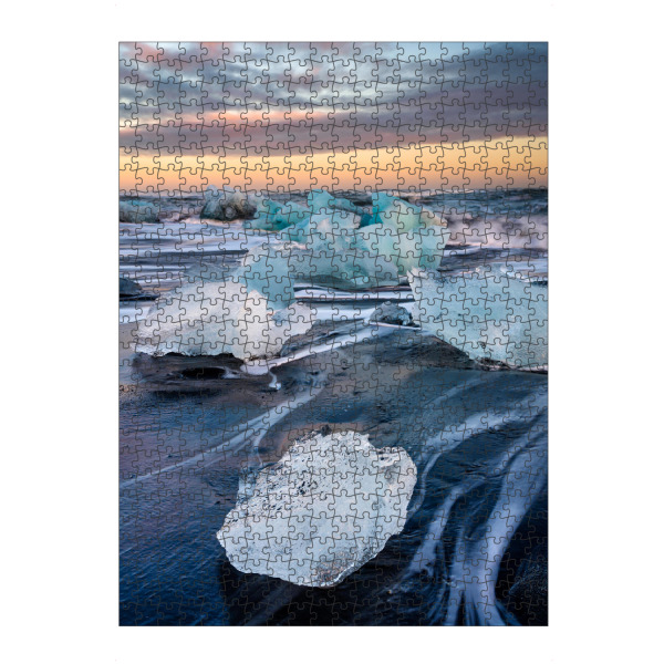 artboxONE Puzzle "Ice blocks at Jökulsárlón" artboxONE - Natur,Reise
