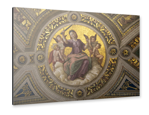 Alu-Dibond "Justiz von Raffael" 30x20 cm artboxONE