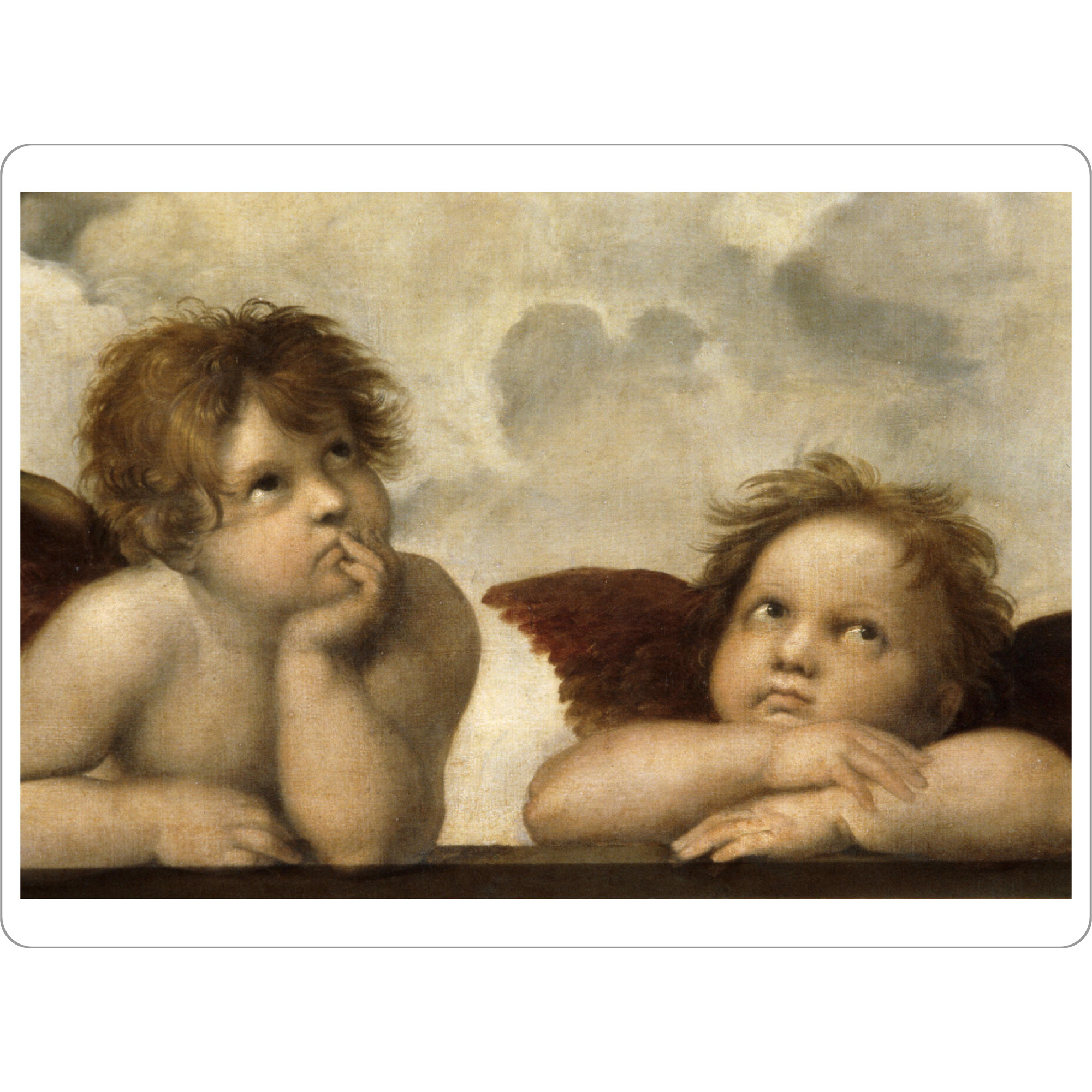 Tischset "Die Sixtinische Madonna (Detail)" artboxONE - Für Kinder,Menschen,Fiktion