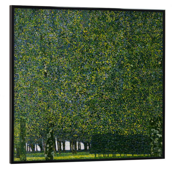Poster mit schwarzem Rahmen 30x30 cm "Der Park" artboxONE - Natur