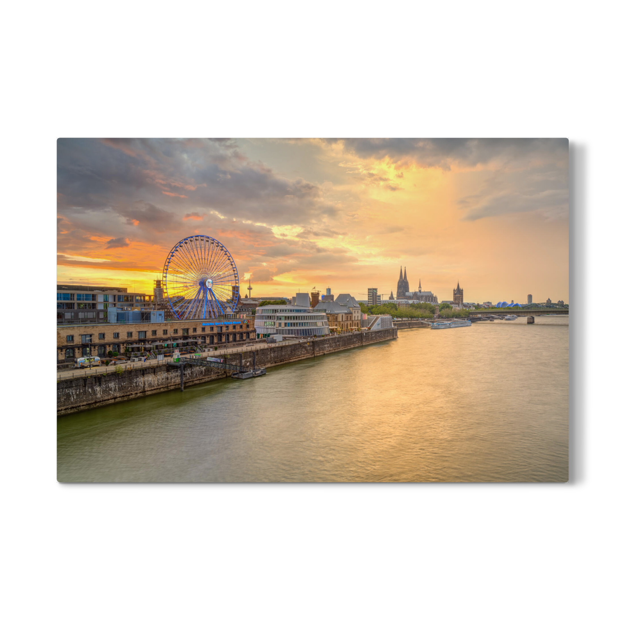Galerie-Print "Skyline von Köln" 30x20 cm artboxONE