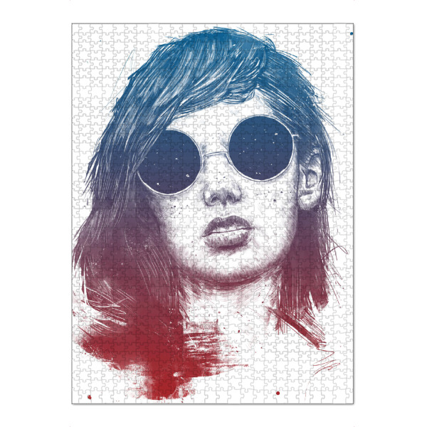 Puzzle Ravensburger "Summer Nights" artboxONE - Menschen,Galaxy