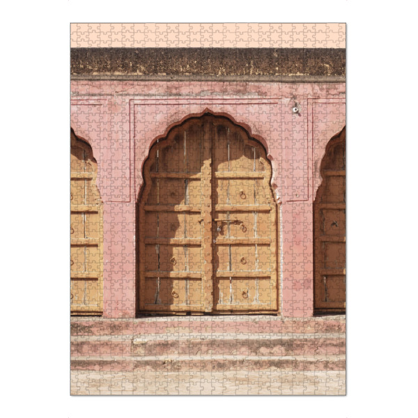 Puzzle Ravensburger "India Gate" artboxONE - Reise,Geometrie,Reise / Asien,Reise / Länder,Städte / Weitere