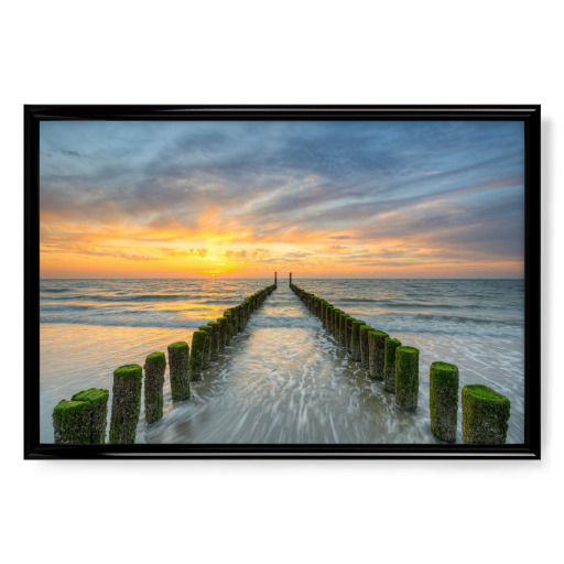 Abendstimmung am Strand in Domburg Abendstimmung am Strand in Domburg