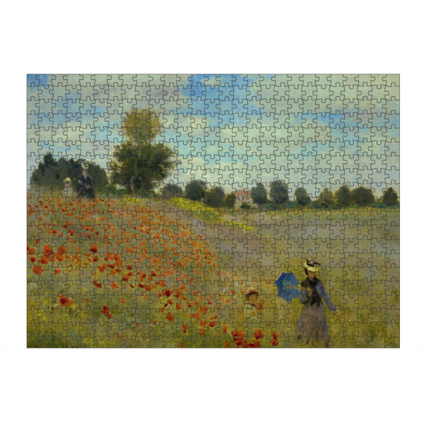 Puzzle Ravensburger "Mohnblumenfeld" artboxONE - Natur,Floral,Menschen