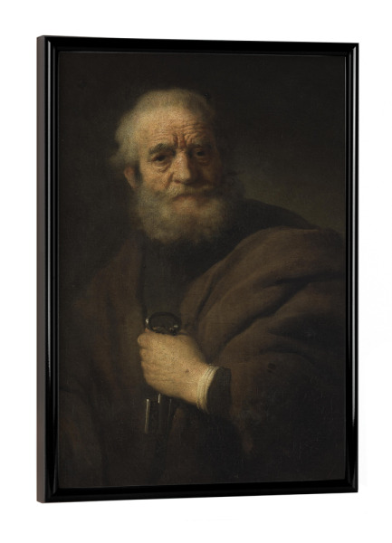 Poster mit schwarzem Rahmen "Apostel Peter" artboxONE - Menschen
