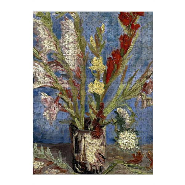 artboxONE Puzzle "Vase with Gladioli and Asters" artboxONE - Natur,Floral