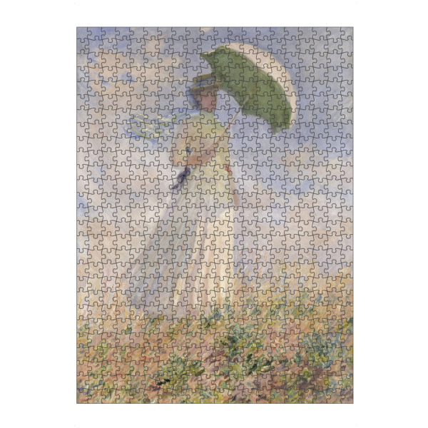 artboxONE Puzzle "Frau mit Sonnenschirm" artboxONE - Natur,Menschen