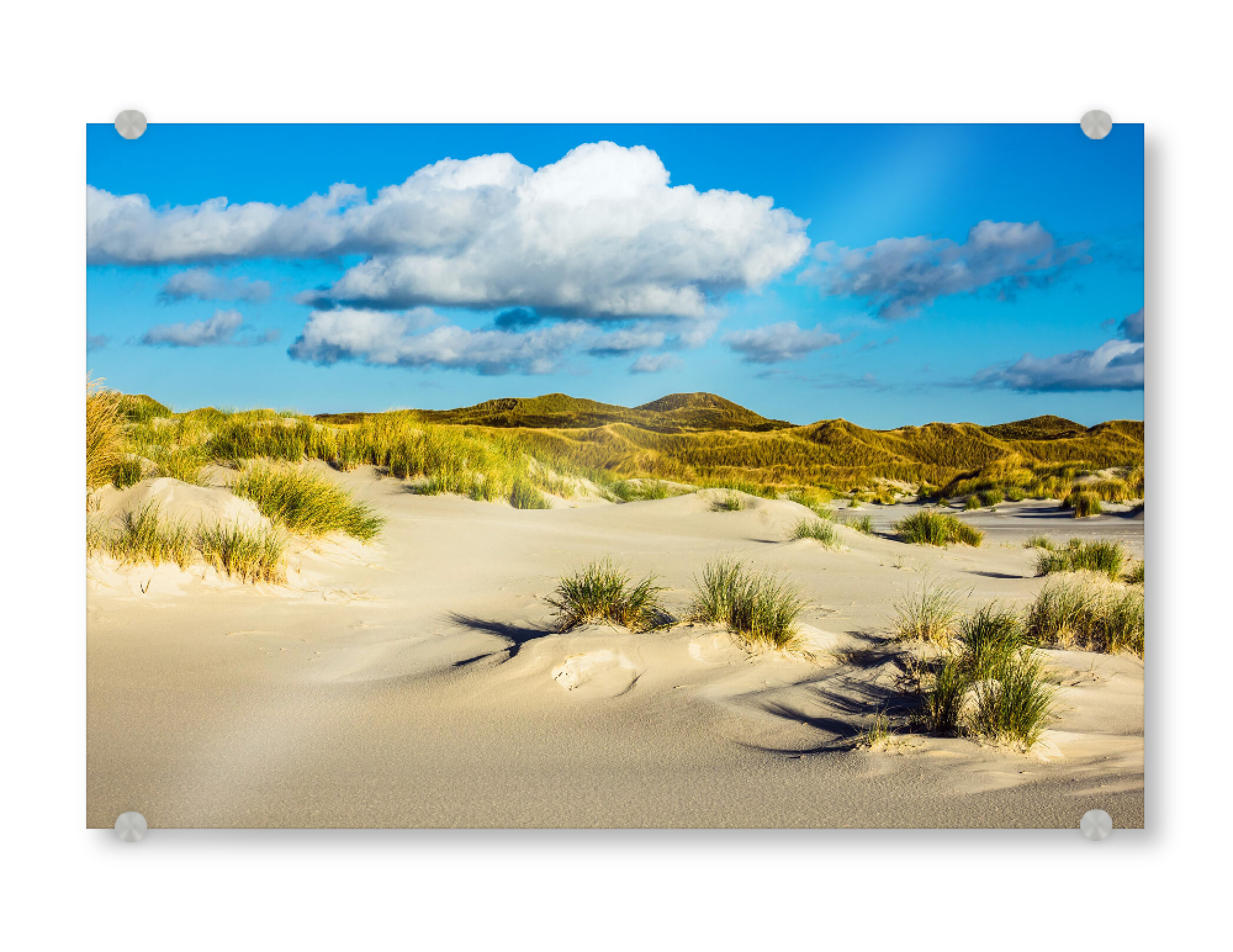 Acrylglasbild "Landschaft mit Dünen" artboxONE - Natur,Reise,Reise / Strand und Meer