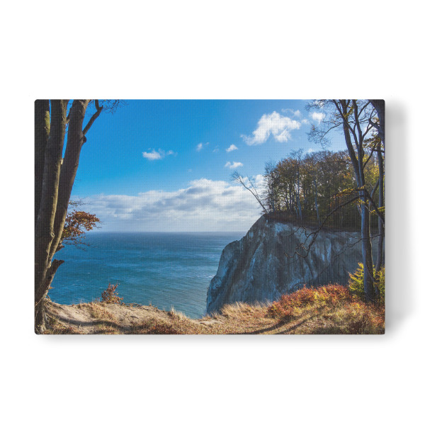 Leinwandbild "Kreidefelsen aufMoen" artboxONE - Natur,Reise,Reise / Strand und Meer,Reise / Länder