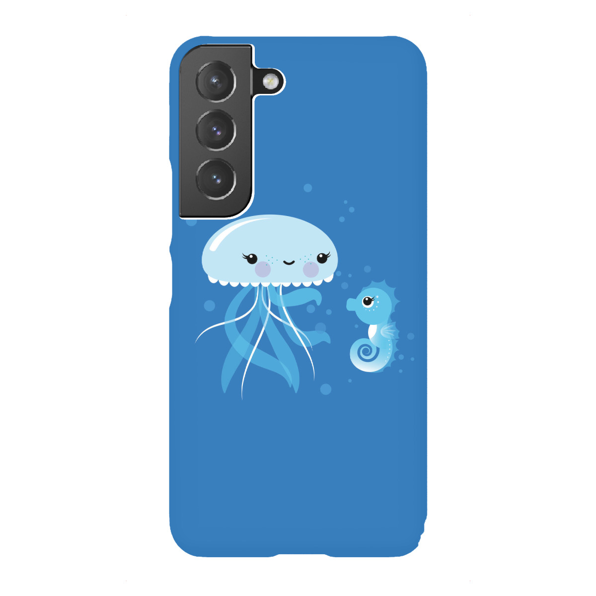 Samsung Galaxy "Beste Freunde Qualle und Seepferd" Premium-Case Handyhülle artboxONE