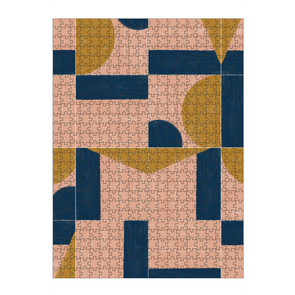 artboxONE Puzzle "Painted Wall Tiles First" artboxONE - Abstrakt - Geometry,Tiles,Geometric pattern,Geometrie,Formen,Abstract,Abstrakt