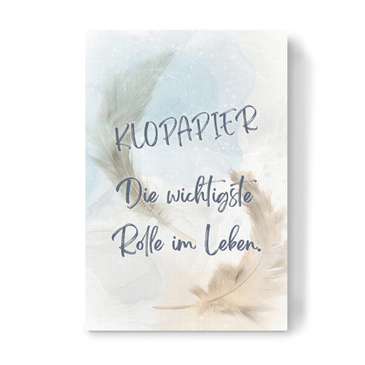 Klopapier, die Rolle des Lebens