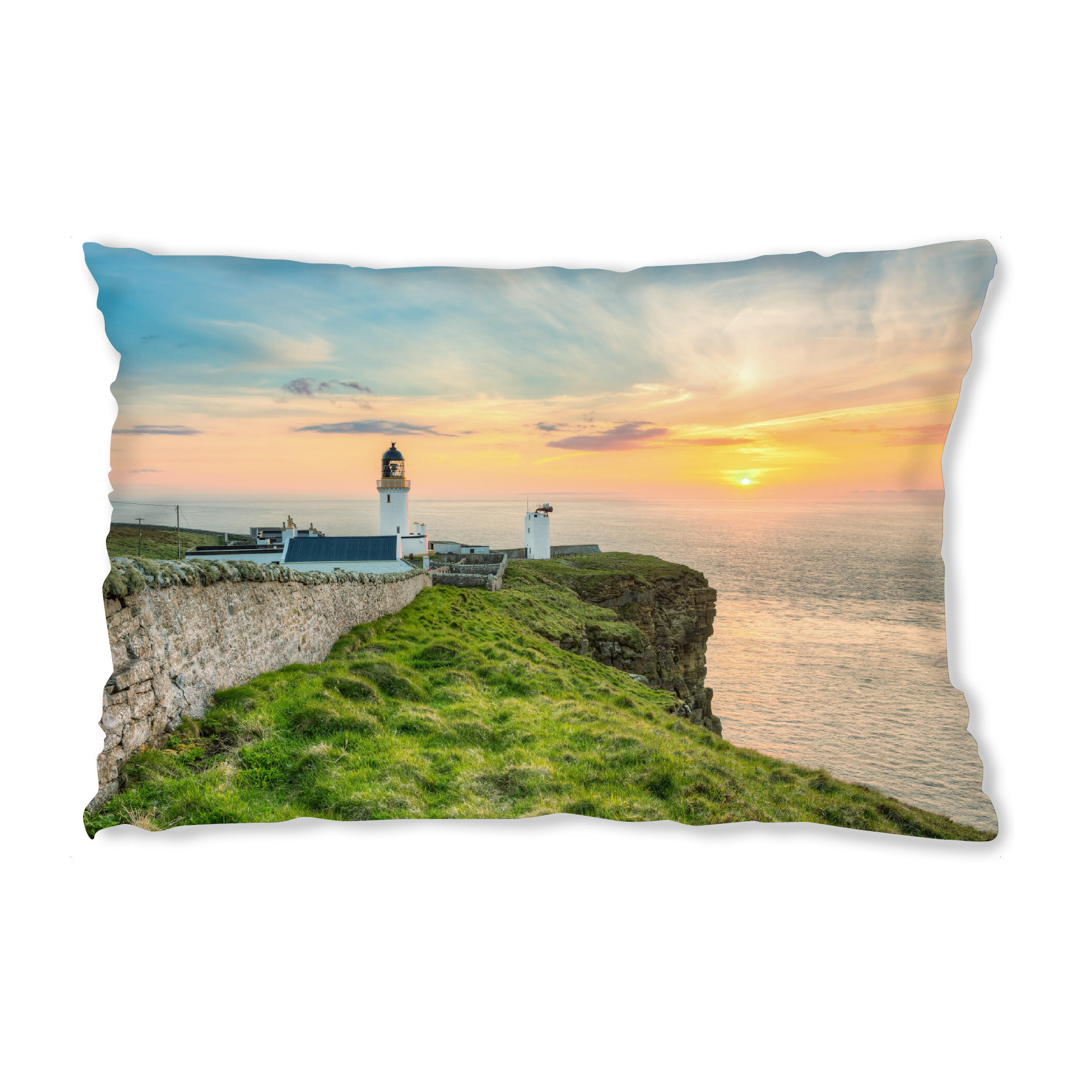 Design-Kissen "Dunnet Head Schottland" artboxONE - Natur,Reise,Reise / Länder
