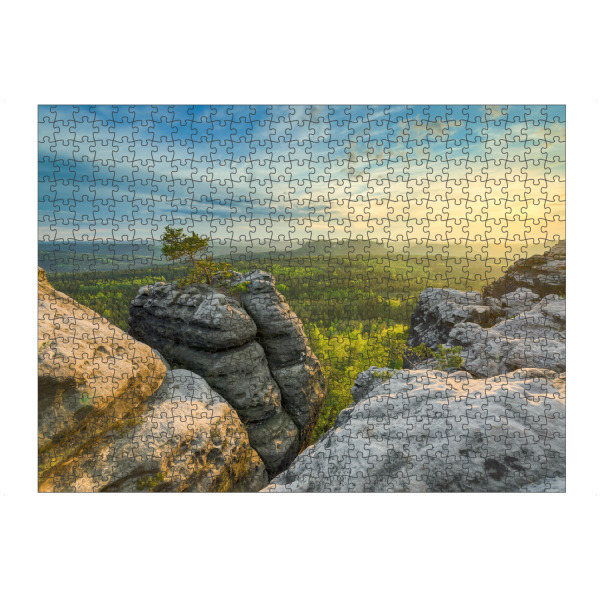 artboxONE Puzzle "Gohrisch Sächsische Schweiz" artboxONE - Natur,Reise