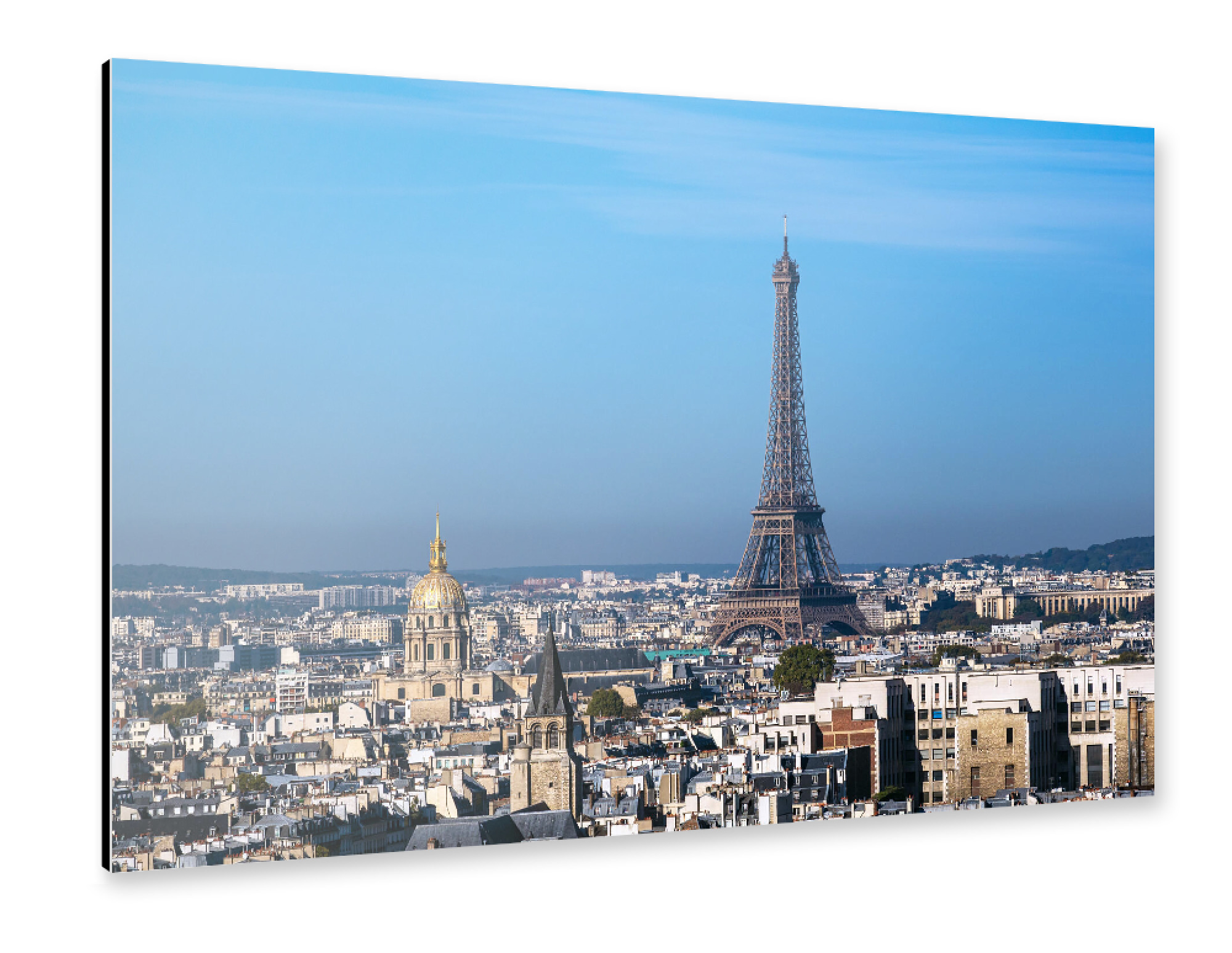 Alu-Dibond "Der Eiffelturm in Paris" 30x20 cm artboxONE
