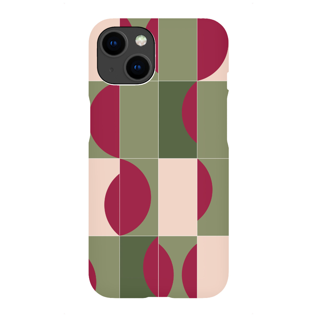 iPhone "Garden Tiles Third" Premium-Case Handyhülle artboxONE