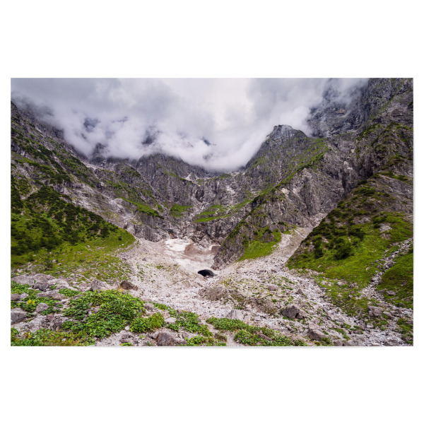 Poster "Blick auf die Eiskapelle" artboxONE - Natur,Reise