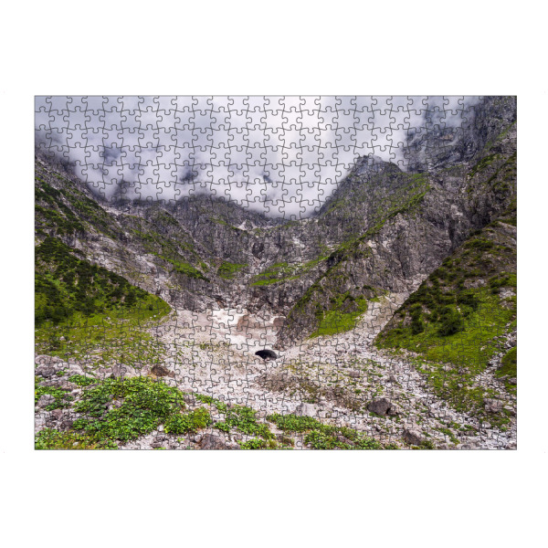 Puzzle Ravensburger "Blick auf die Eiskapelle" artboxONE - Natur,Reise