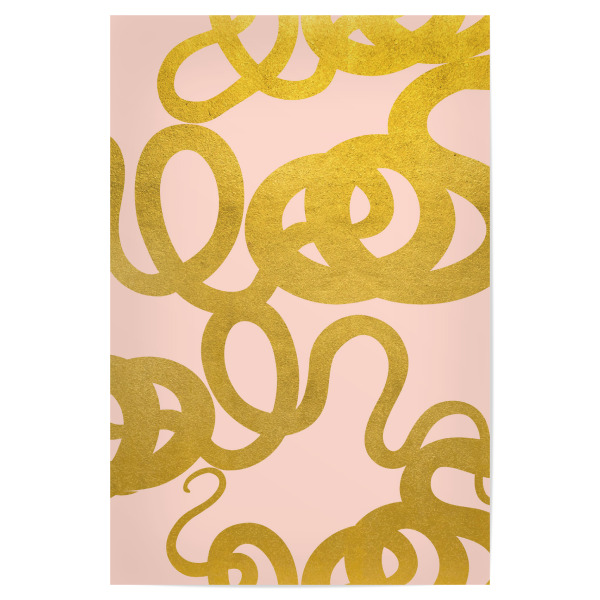 Poster "Story Seems To Begin With a Snake" artboxONE - Abstrakt