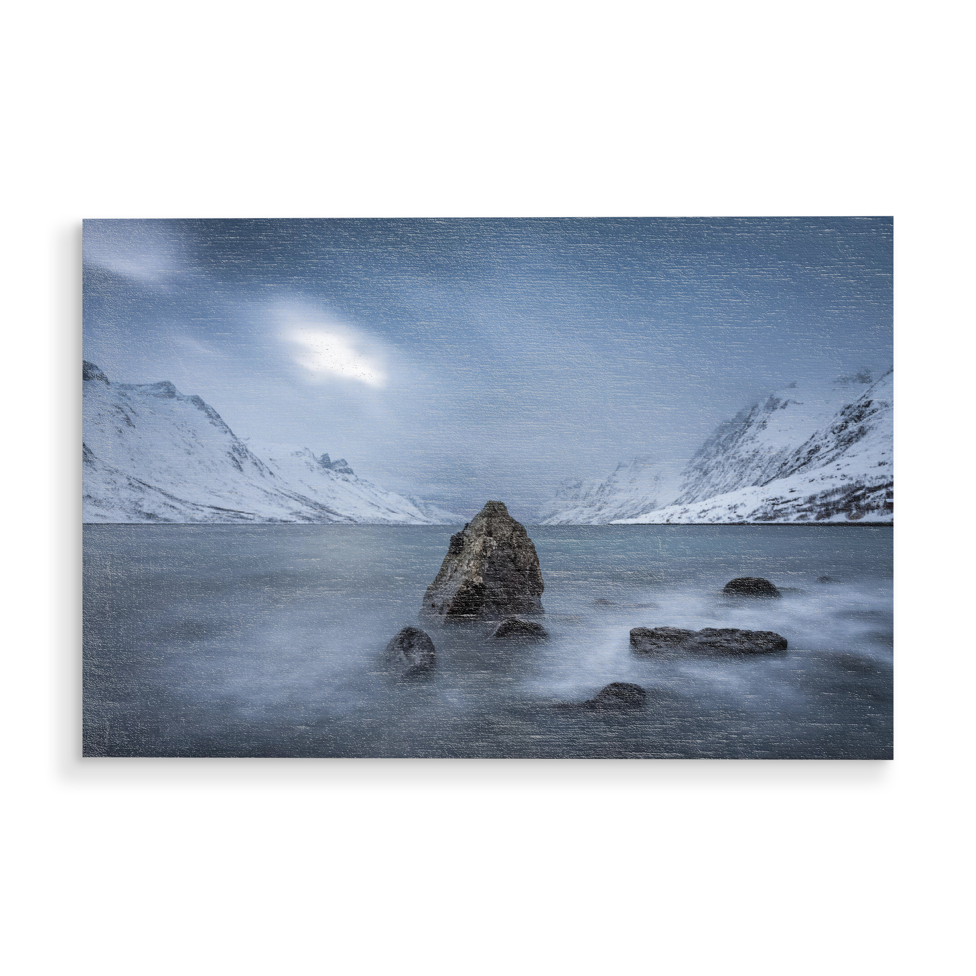 Holzbild "Nordic Winter" artboxONE - Natur,Reise
