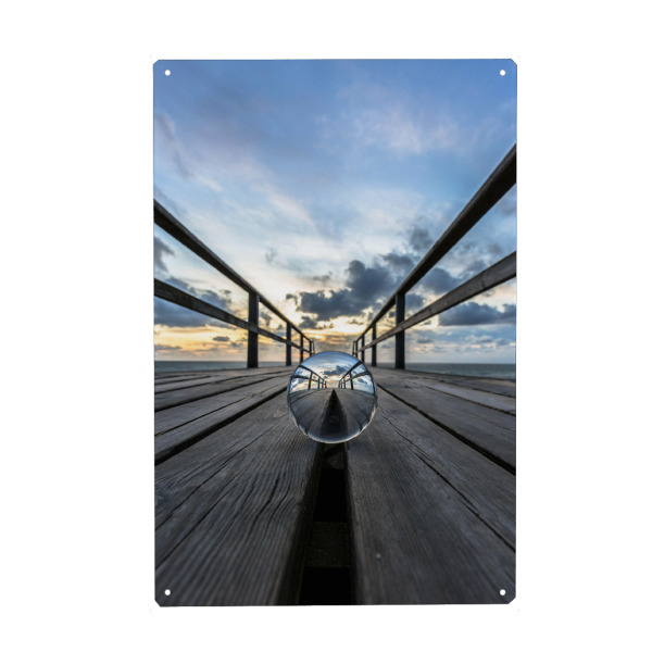 Holzbild "Der Weg zum Himmel" artboxONE - Natur,Reise / Strand und Meer
