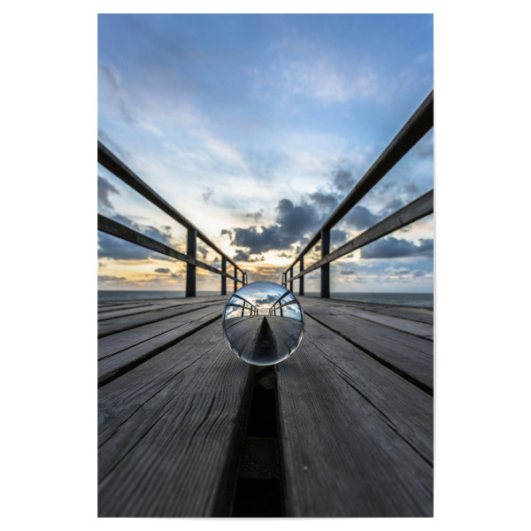 Poster 30x20 cm "Der Weg zum Himmel" artboxONE - Natur,Reise / Strand und Meer