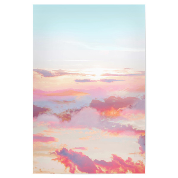Poster "Blush Clouds" artboxONE - Natur,Reise