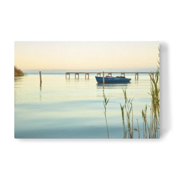 Leinwandbild "Morgenstimmung am Neusiedler See" artboxONE - Natur,Reise,Reise / Länder