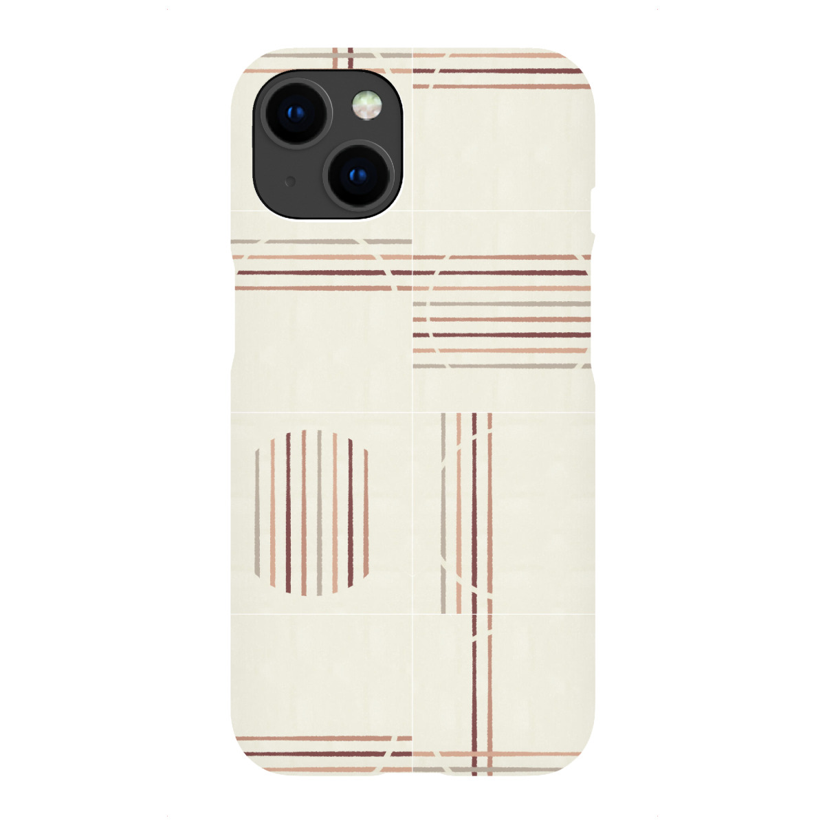 iPhone "Minimal Rustic Tiles Third" Premium-Case Handyhülle artboxONE