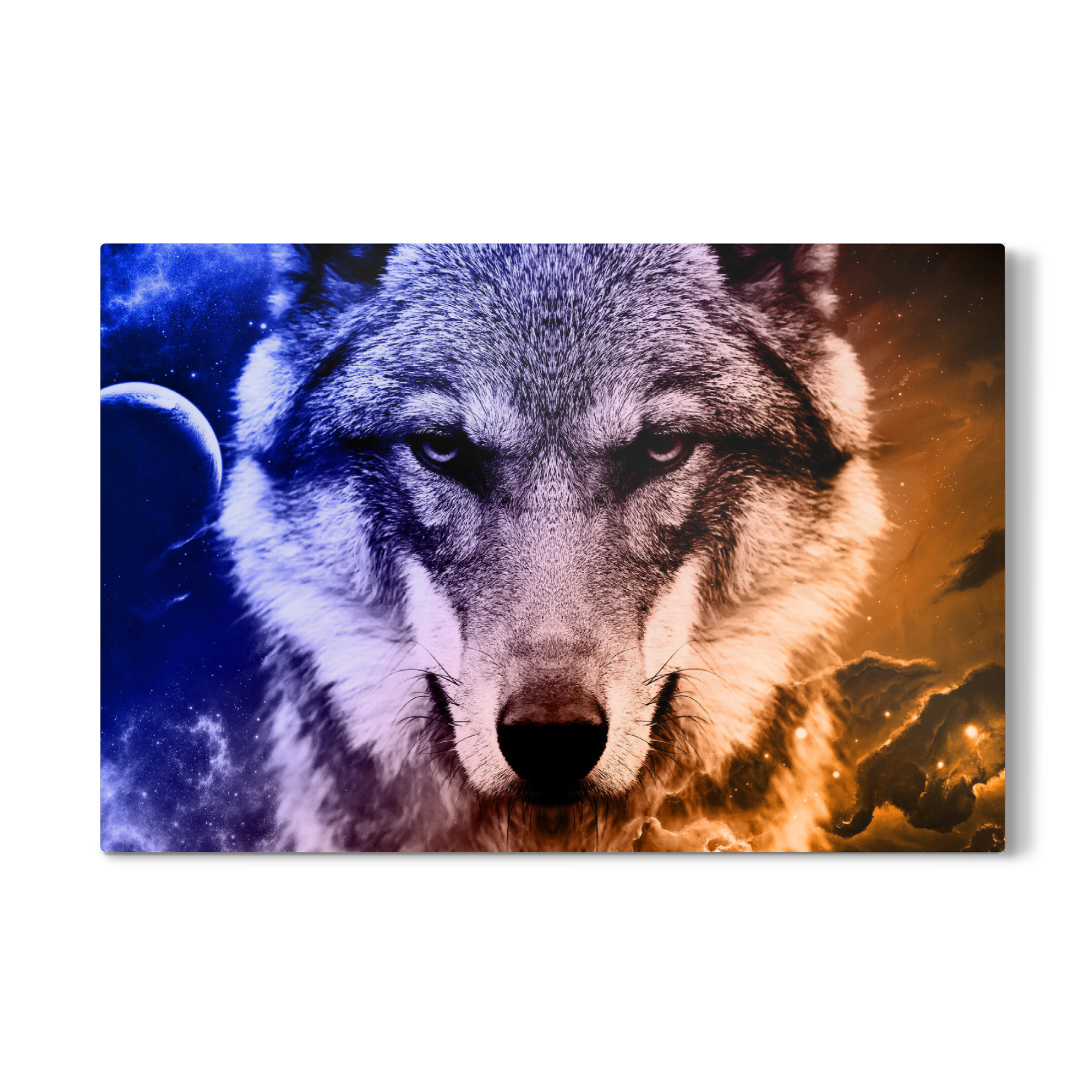 Galerie-Print "Wolf Galaxy I (matart)" 75x50 cm artboxONE