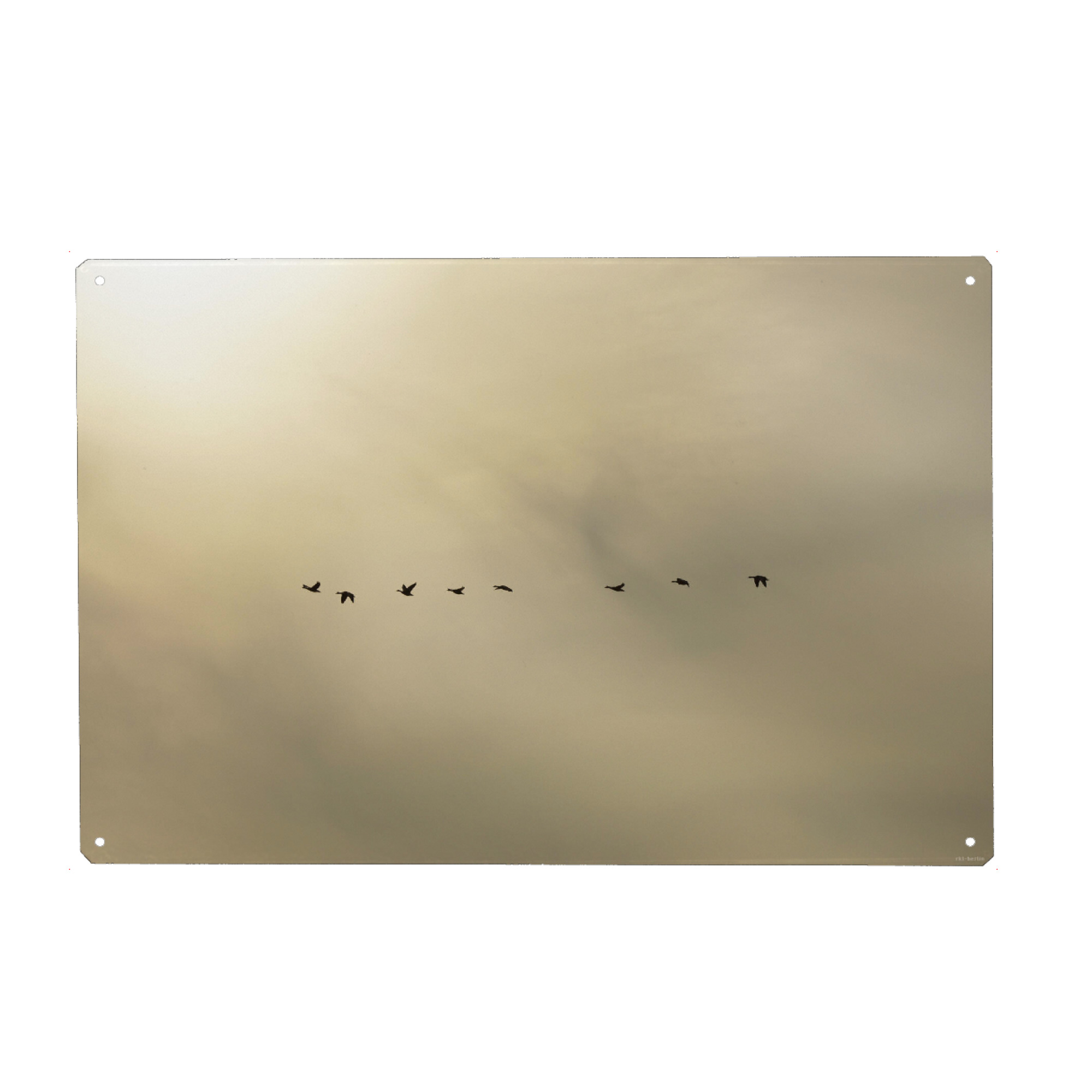 Holzbild "Vogelzug" artboxONE - Natur,Tiere