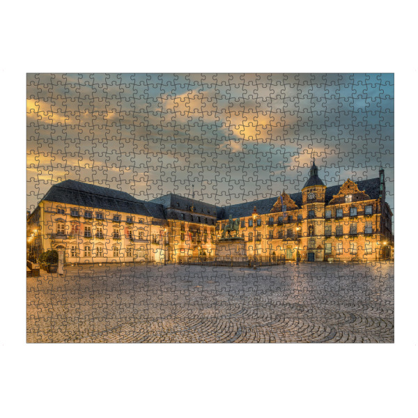 artboxONE Puzzle "Rathaus in Düsseldorf" artboxONE - Städte,Reise,Architektur,Städte / Düsseldorf
