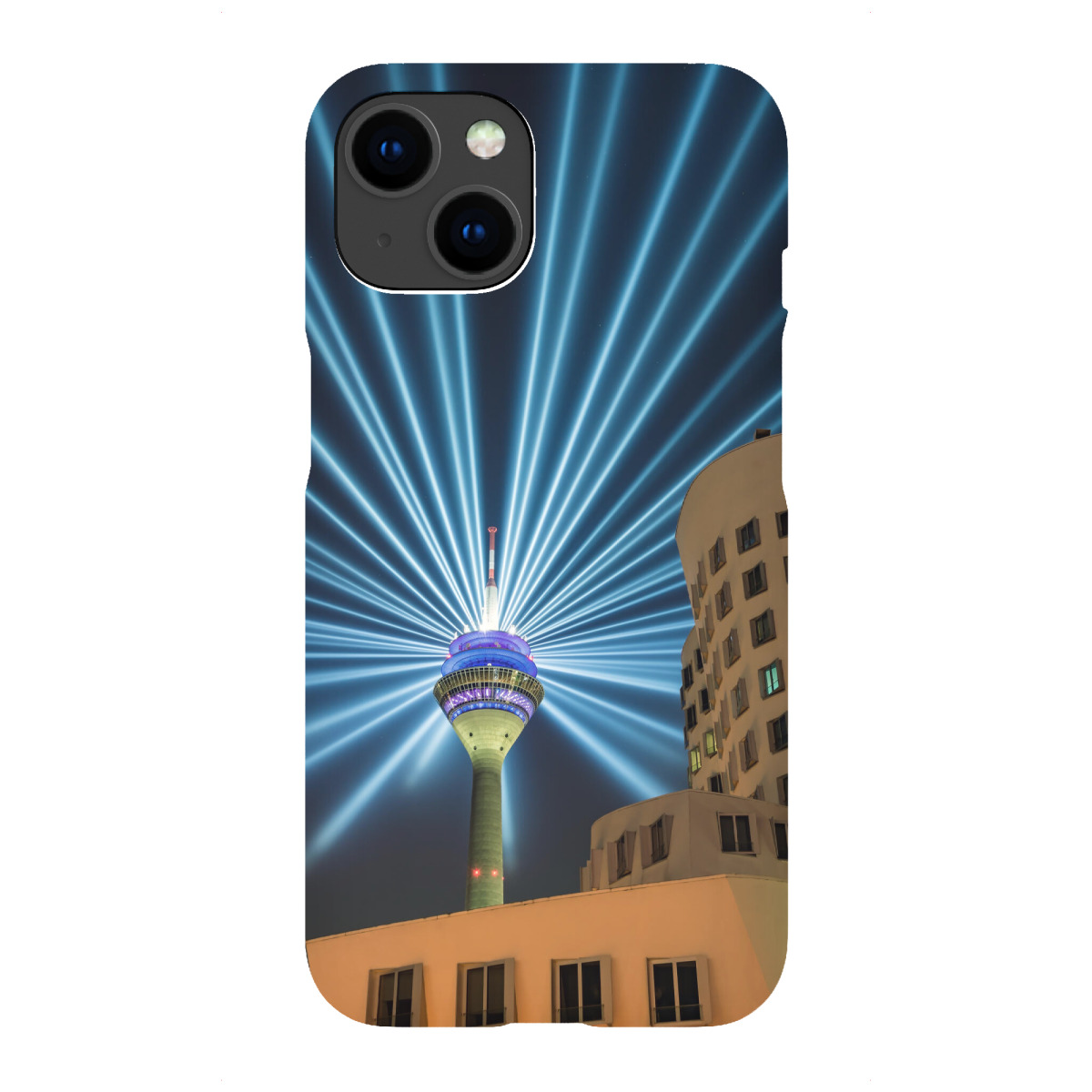 iPhone "Rheinkomet meets Gehry" Premium-Case Handyhülle artboxONE