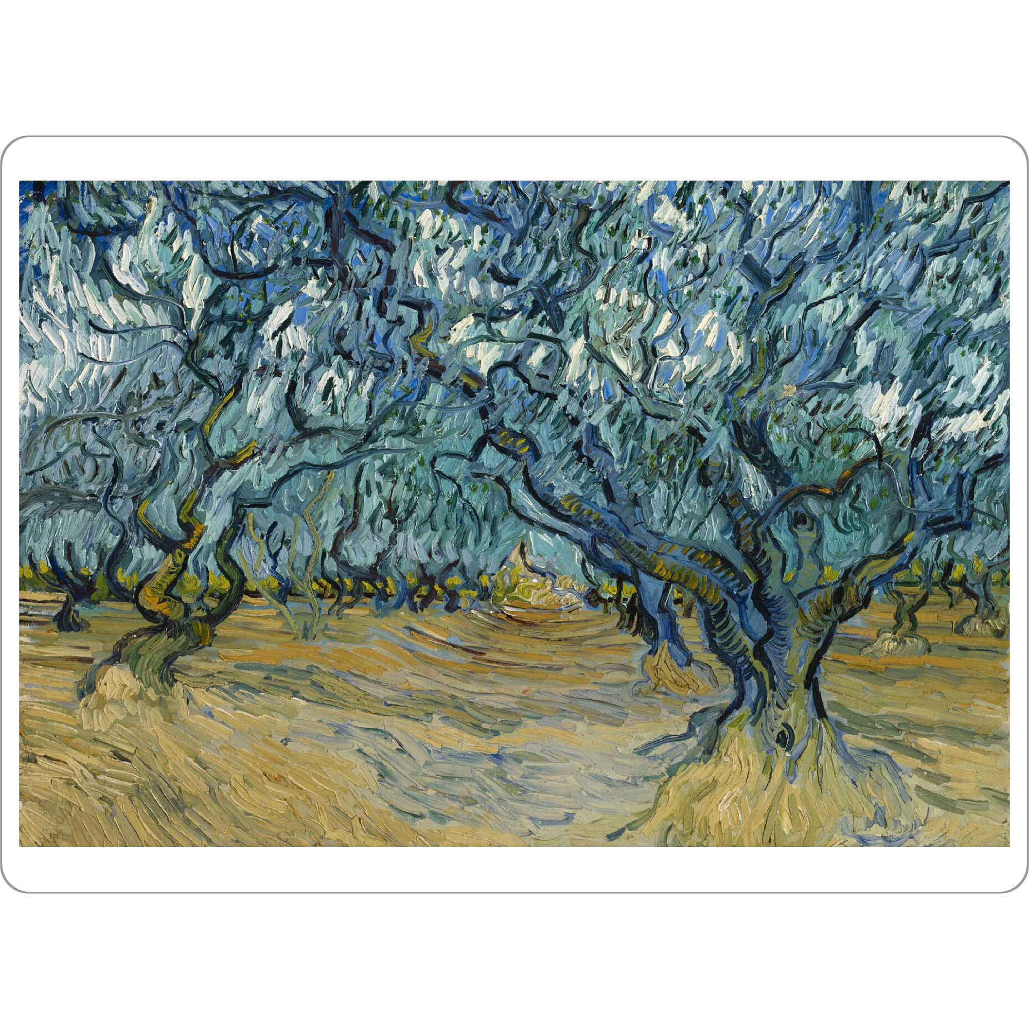 Tischset "Der Olivenhain, Saint-Rémy" artboxONE - Natur