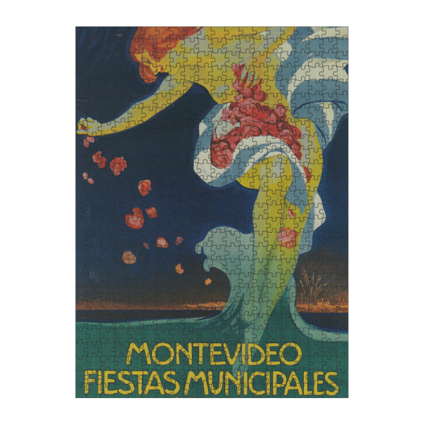 Puzzle Ravensburger "Montevideo Fiestas Municipales" artboxONE - Natur,Floral,Menschen,Reise / Strand und Meer,Festivals