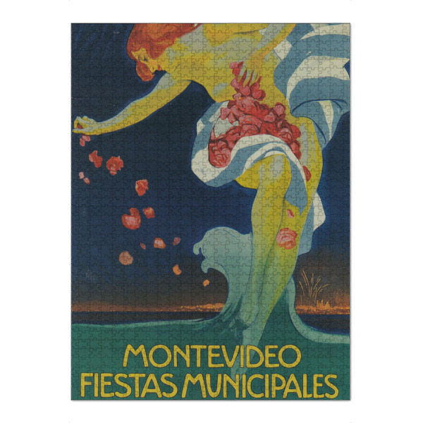 Puzzle Ravensburger "Montevideo Fiestas Municipales" artboxONE - Natur,Floral,Menschen,Reise / Strand und Meer,Festivals
