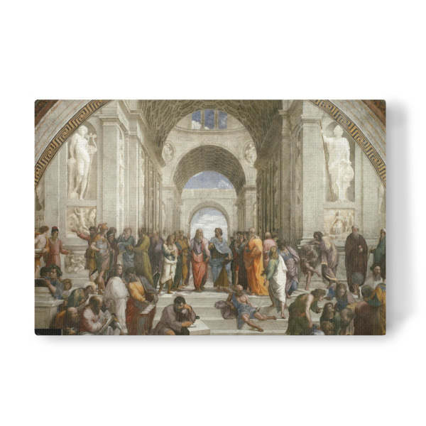 Leinwandbild "Die Schule von Athen - Raffael" artboxONE - Natur,Menschen,Architektur
