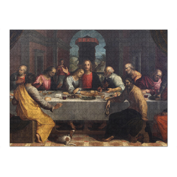Puzzle Ravensburger "Das letzte Abendmahl Cantagallina" artboxONE - Essen & Trinken,Menschen,Essen & Trinken / Alkohol