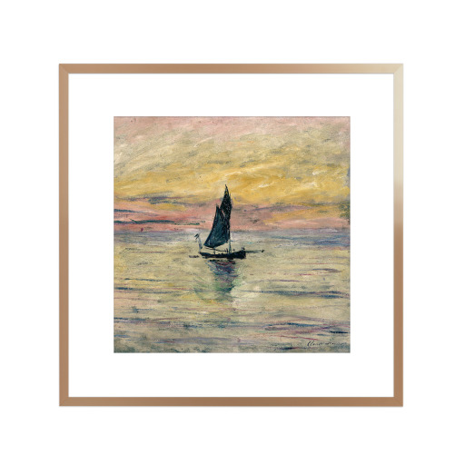 Das Segelboot, Abend-Effekt