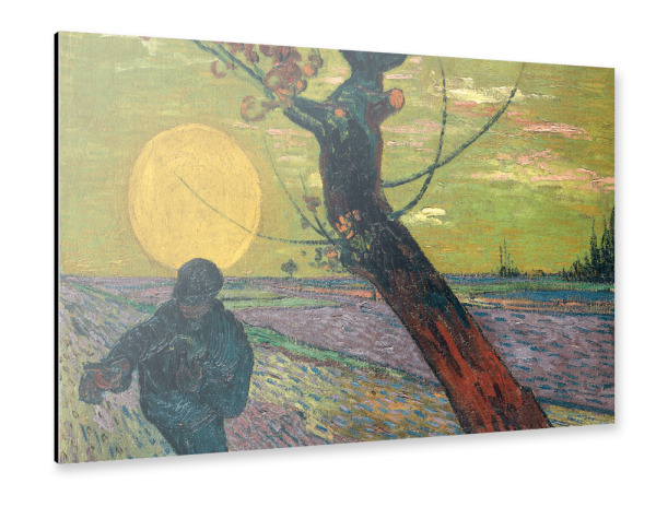Alu-Dibond "Der Sämann von van Gogh" 30x20 cm artboxONE