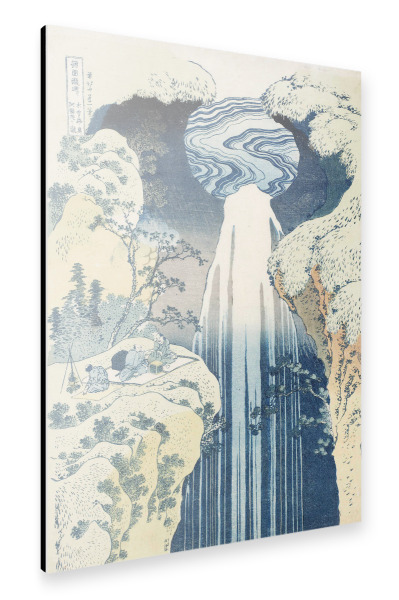 Alu-Dibond "Der Wasserfall von Amida" 30x20 cm artboxONE