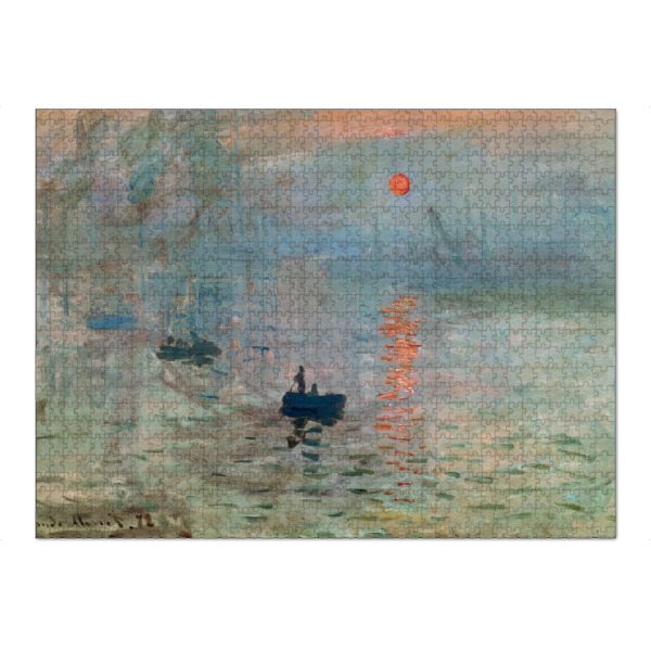 Puzzle Ravensburger "Sonnenaufgang von Monet" artboxONE - Natur,Reise,Menschen,Reise / Strand und Meer