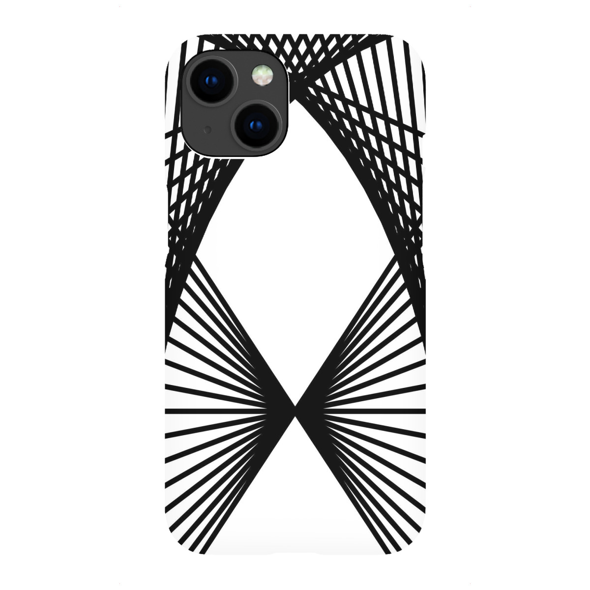 iPhone "Network bw" Premium-Case Handyhülle artboxONE