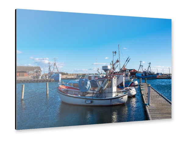 Alu-Dibond "Hafen von Klintholm Havn" 30x20 cm artboxONE