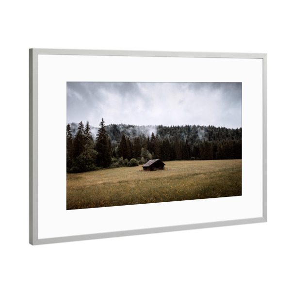 Poster mit Rahmen Silber "Hideaway" artboxONE - Natur,Reise,Reise / Länder