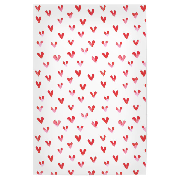 Poster 30x20 cm "Liebesherzen" artboxONE - Liebe,Weihnachten,Für Mama